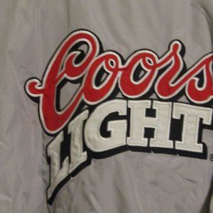 MEN'S CHASE  COORS LIGHT  SIZE LARGE WINDBREAKER BRAND NEW WITH TAGS